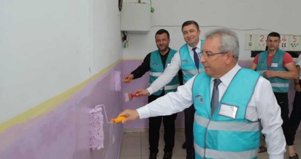 Çarşamba'da Okullar 2019-2020 Eğitim-Öğretim Dönemine Hazırlanıyor
