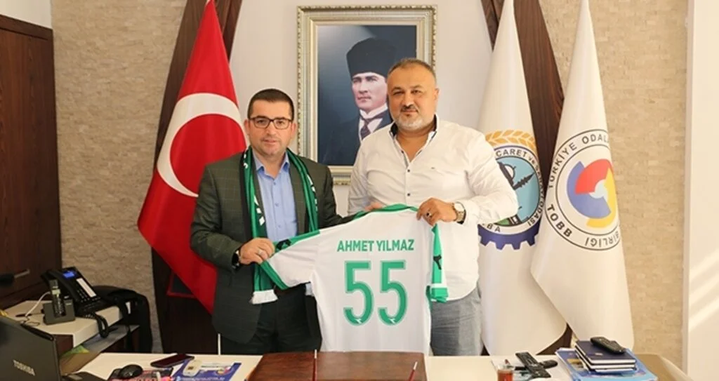 Çarşambaspor Yönetiminden Yılmaz’a Ziyaret