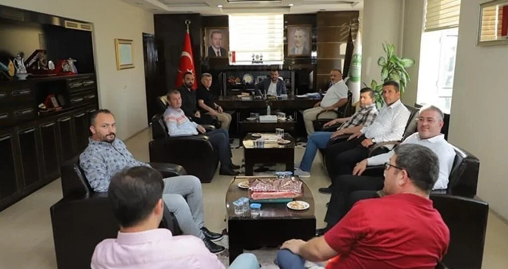 ÇARŞAMBASPOR'DAN BAŞKAN DOĞAN'A ZİYARET