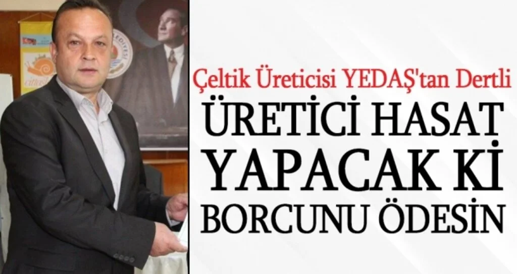 Çeltik Üreticisi YEDAŞ'tan Dertli