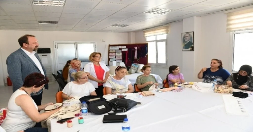 Çiğlide El Sanatları Kurslarına Büyük İlgi
