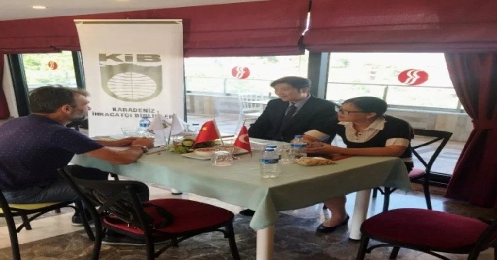 Çinli Heyet Fındık İçin Giresunda