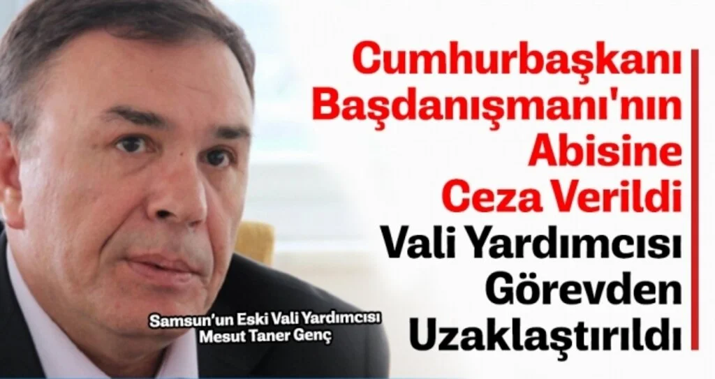 Cumhurbaşkanı Başdanışmanı'nın Abisine Ceza Verildi Vali Yardımcısı Görevden uzaklaştırıldı