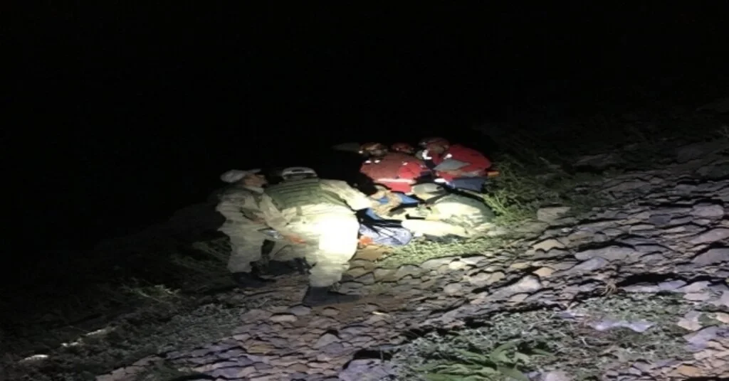 Dağda Yaralanan Belediye Şube Müdürü Helikopterle Hastaneye Ulaştırıldı