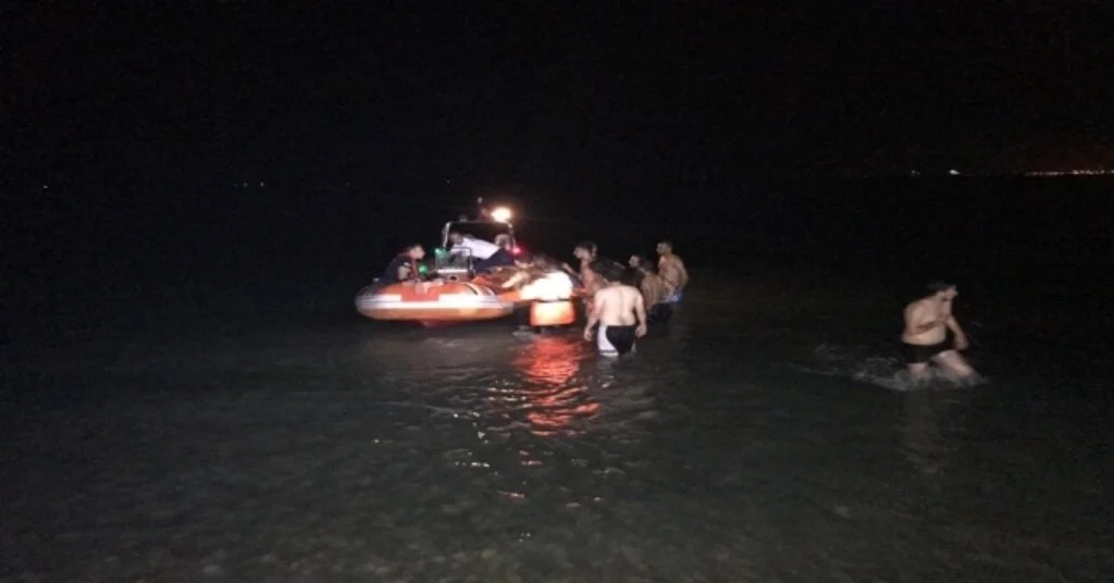 Denize Düşen Vatandaşı Kurtarma Seferberliği