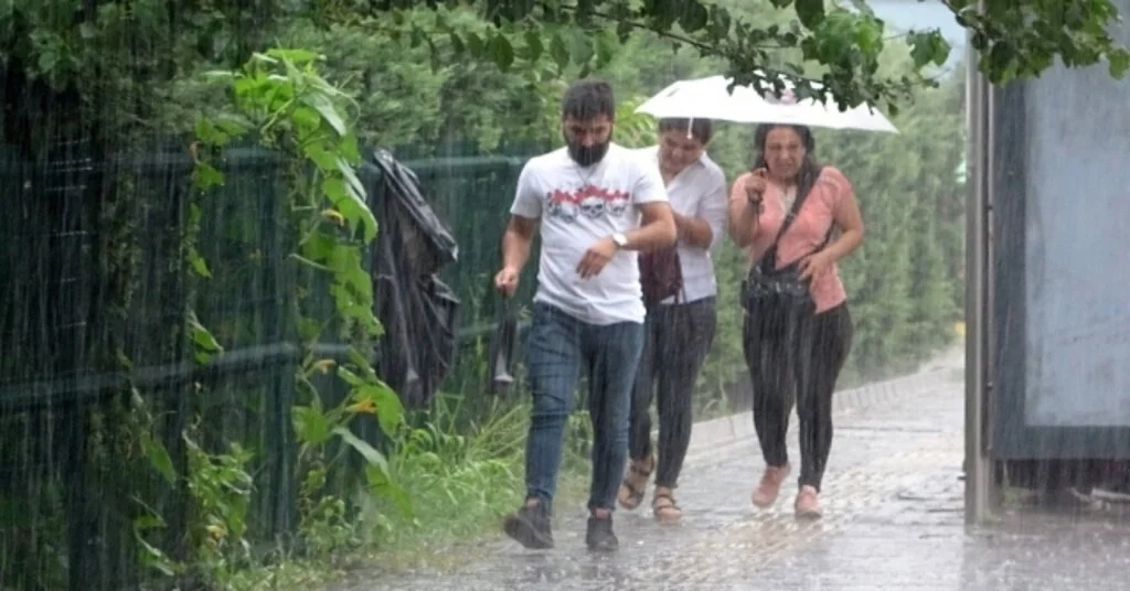 Doğuda Gök Gürültülü Sağanak Yağış Etkili Olacak