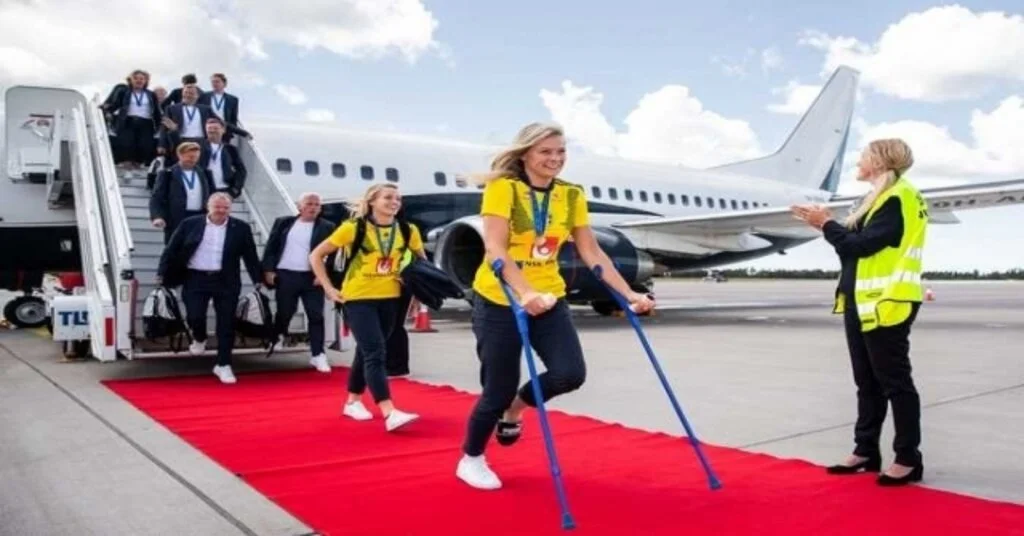 Dünya Üçüncüsü İsveçe Coşkulu Karşılama