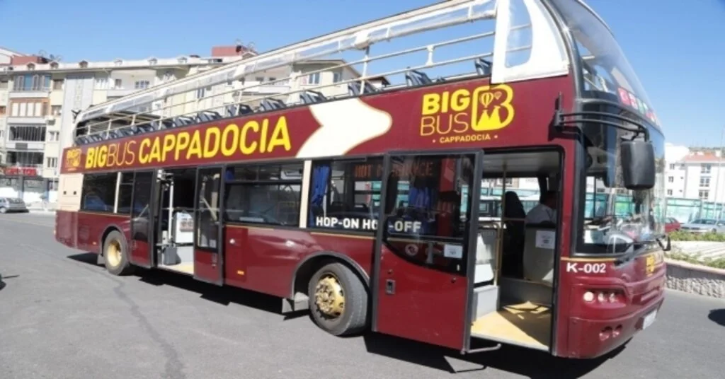 Dünyaca Ünlü Şehir İçi Turistik Turlar Yapan Big Bus Artık Nevşehirde