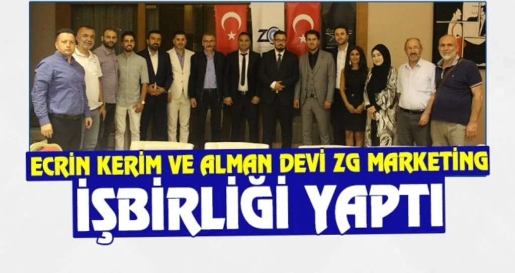 Ecrin Kerim ve Alman devi ZG Marketing işbirliği yaptı