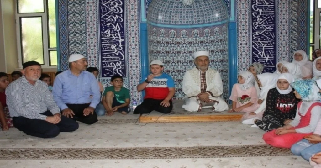 Erzincanda Cami, Çocuk Ve Aile Buluşması Programı Düzenlendi