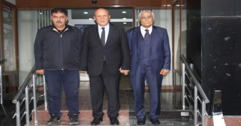 Eski Bakan Güney Ve Milletvekili Battaldan Başkan Pekmezciye Ziyaret