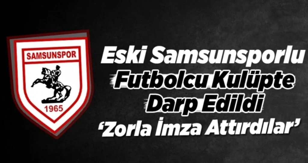 Eski Samsunsporlu Futbolcu Halil İbrahim'e  Saldırı İddiası!