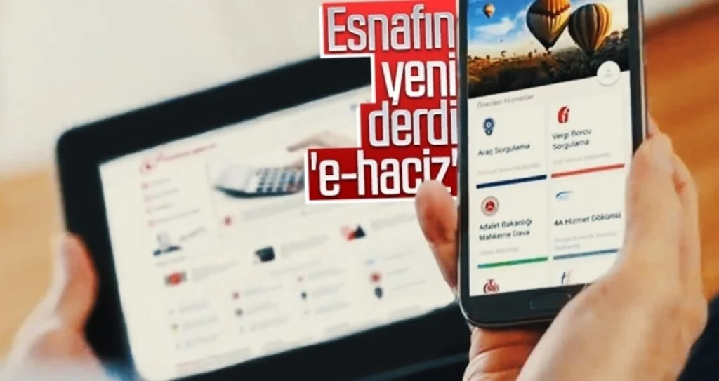 Esnafın yeni derdi 'e-haciz'