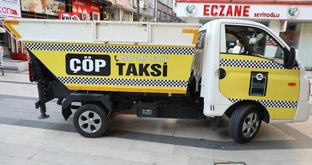 Fatsa’da 'Çöp Taksi' uygulaması 