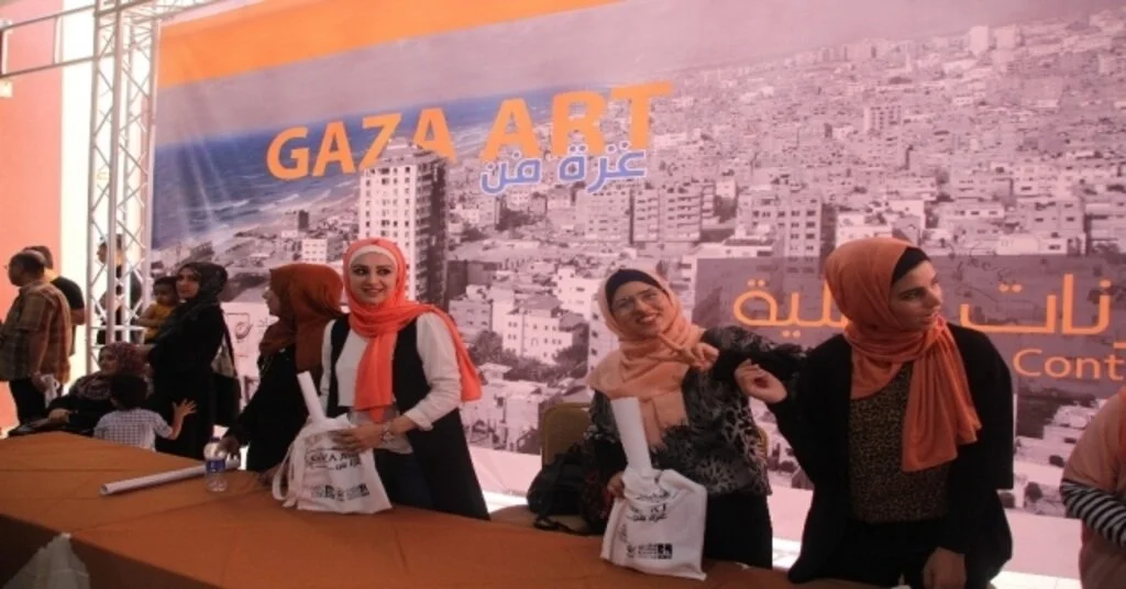 Filistinli Sanatçılardan Gazzedeki Acıları Anlatan Sergi