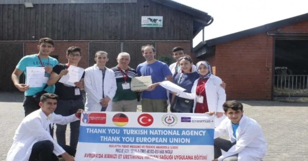 Fırat Tarım Meslek Lisesi Ab Projesini Başarı İle Tamamladı
