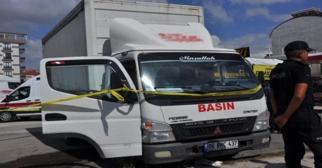 Gazete Dağıtım Şirketi Şoförü Araç İçinde Ölü Bulundu