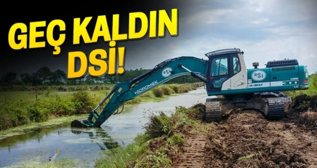 Geç kaldın DSİ!