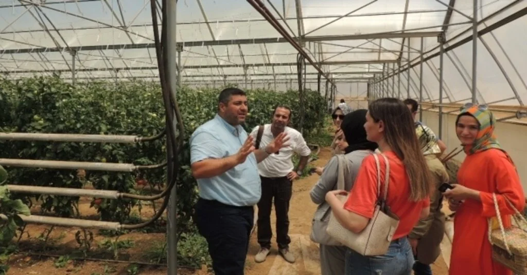 Güsem Organik Tarım Kursiyerlerinden İslahiye Myoya Ziyaret