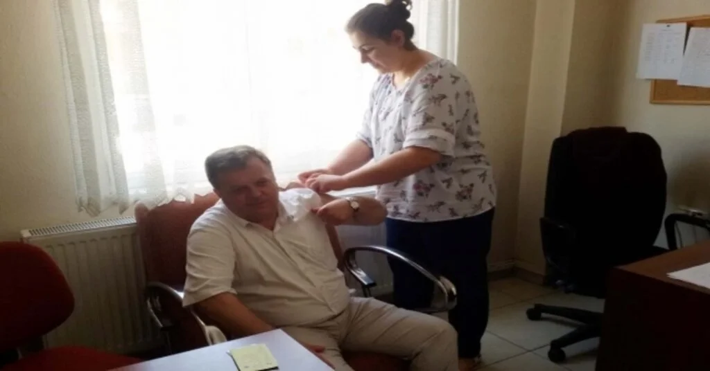 Hacı Adaylarına Aşı Yapıldı