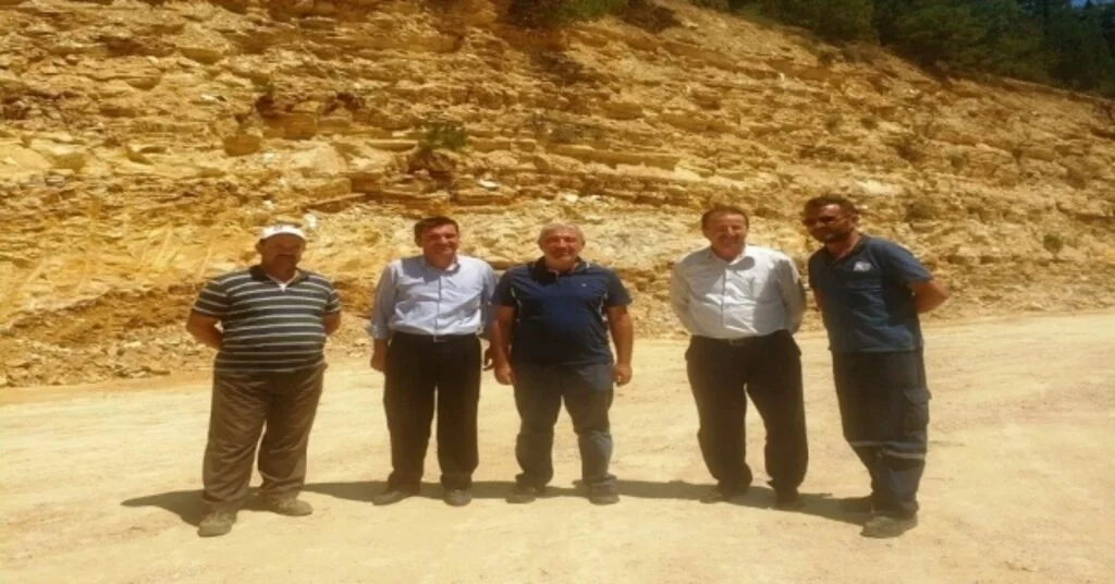 Hisarcıkta İkinci Grup Yolunda Onarım Çalışmaları