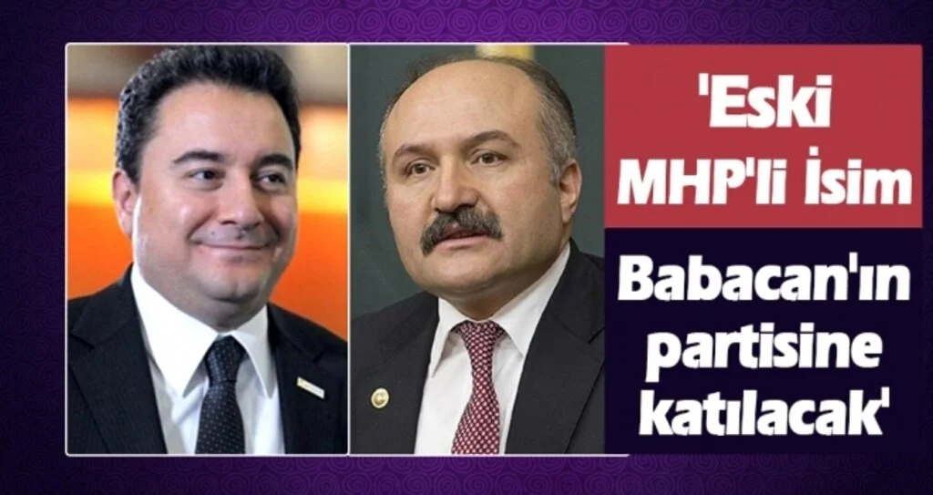 İddialara Göre Erhan Usta Ali Babacan'ın partisine katılacak