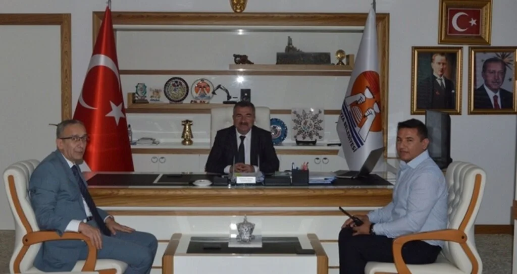 İl Emniyet Müdür Vedat Yavuz'dan Başkan Özdemir'e Ziyaret