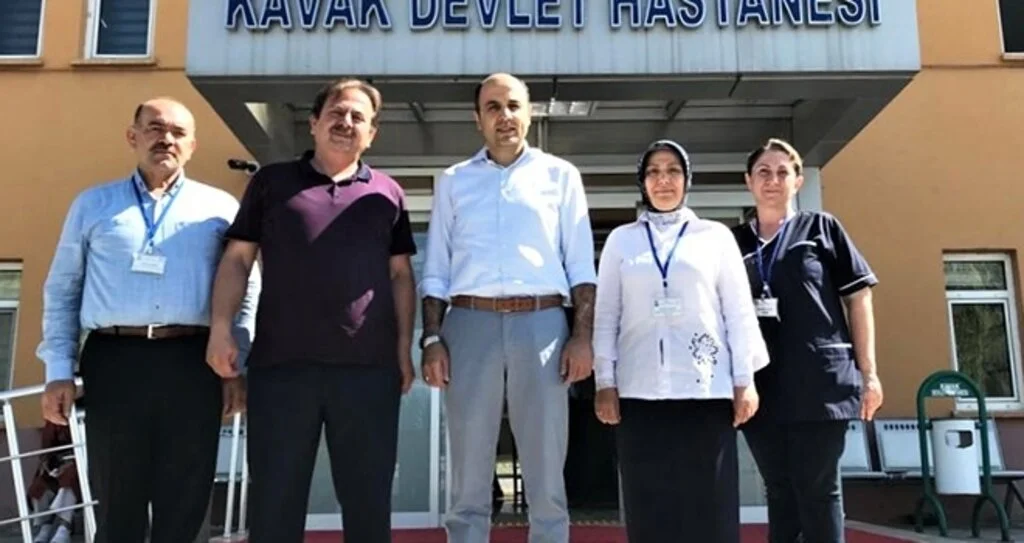 İl Sağlık Müdürü Oruç'tan  Kavak'a ziyaret