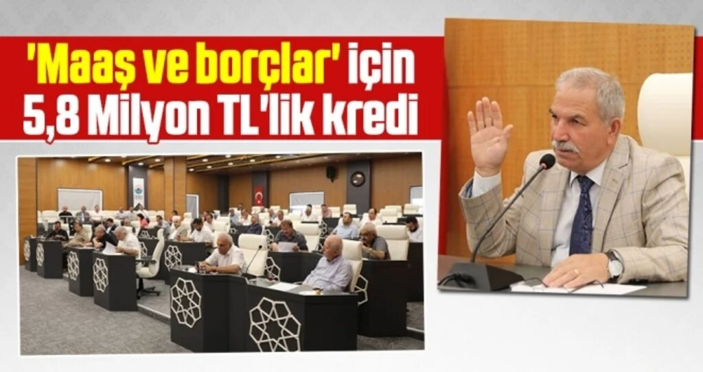 İlkadım Belediyesi'nde 'Maaş ve borçlar' için 5,8 Milyon TL'lik kredi
