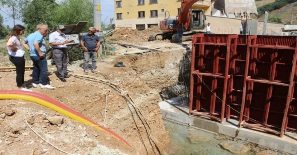 İnönüde Kaptaj Çalışmaları Devam Ediyor