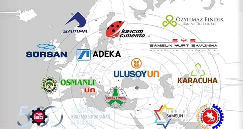İSO İkinci 500'de 10 firma Samsun'dan