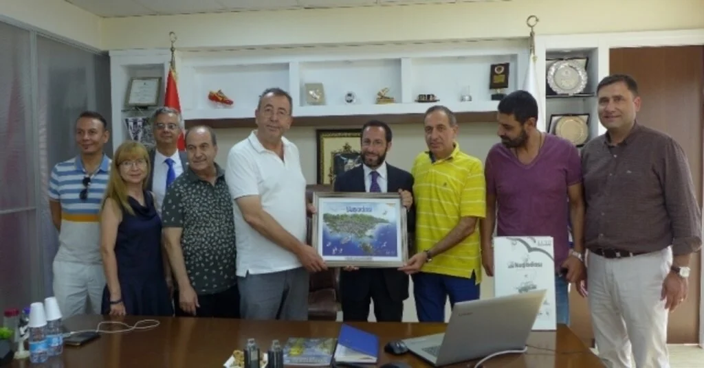 İtalyanın İzmir Konsolosu, Kuşadası Ticaret Odasını Ziyaret Etti