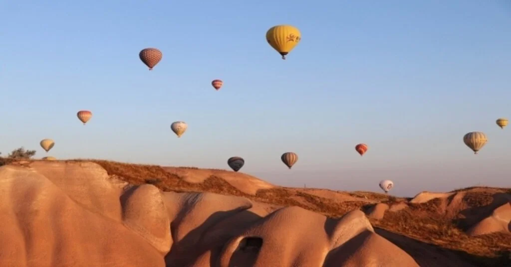 Kapadokyada Balon Turları İptal Edildi