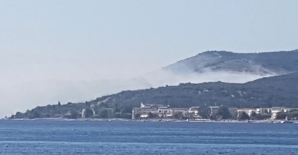 Kapıdağda Çöp Yangını