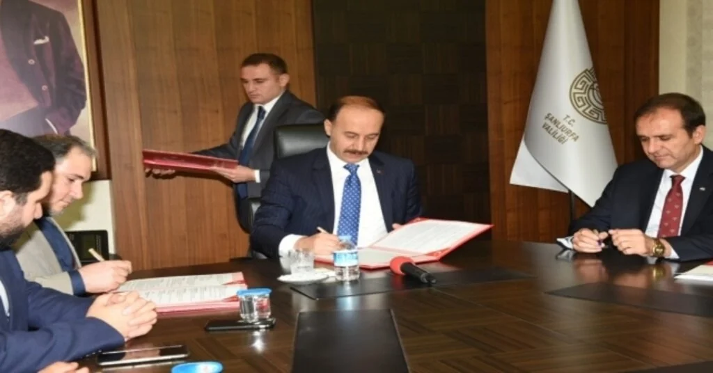 Katardan Şanlıurfaya Okul Desteği