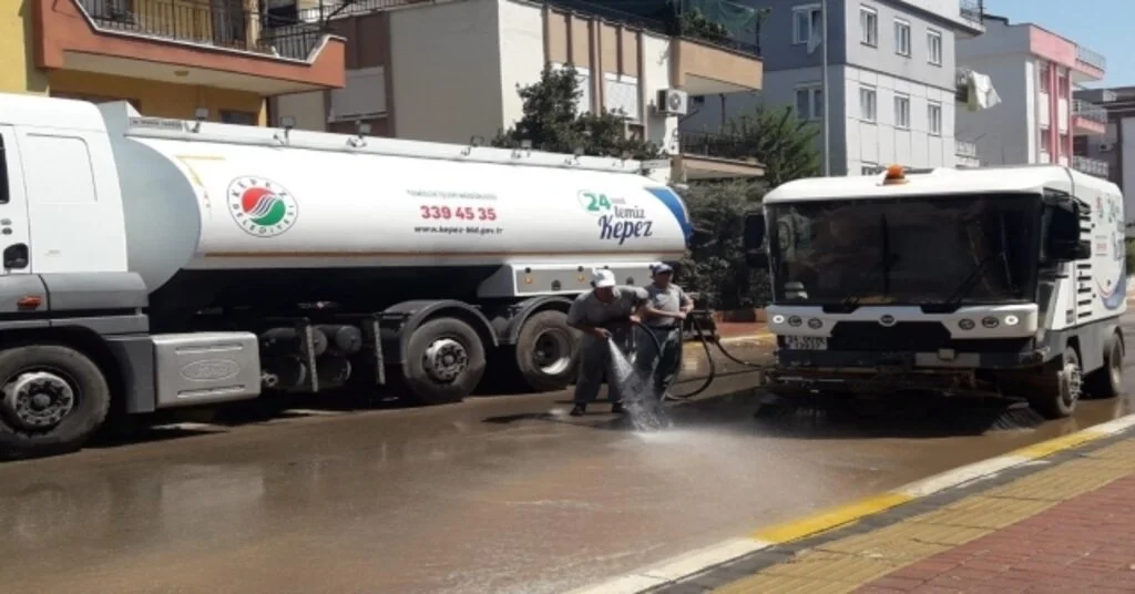 Kepez ‘İn Sokakları Tertemiz