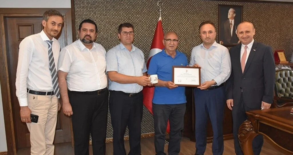Kızılay’dan Samsun Milli Eğitim Müdürlüğü’ne Kan Bağışı Teşekkürü