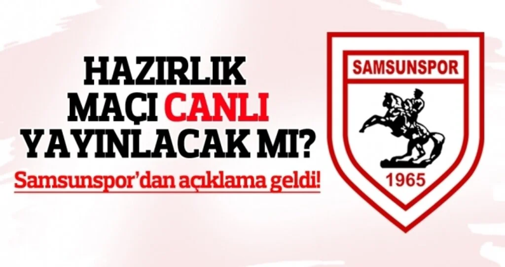 Kocaelispor - Samsunspor maçı canlı yayınlacak mı?