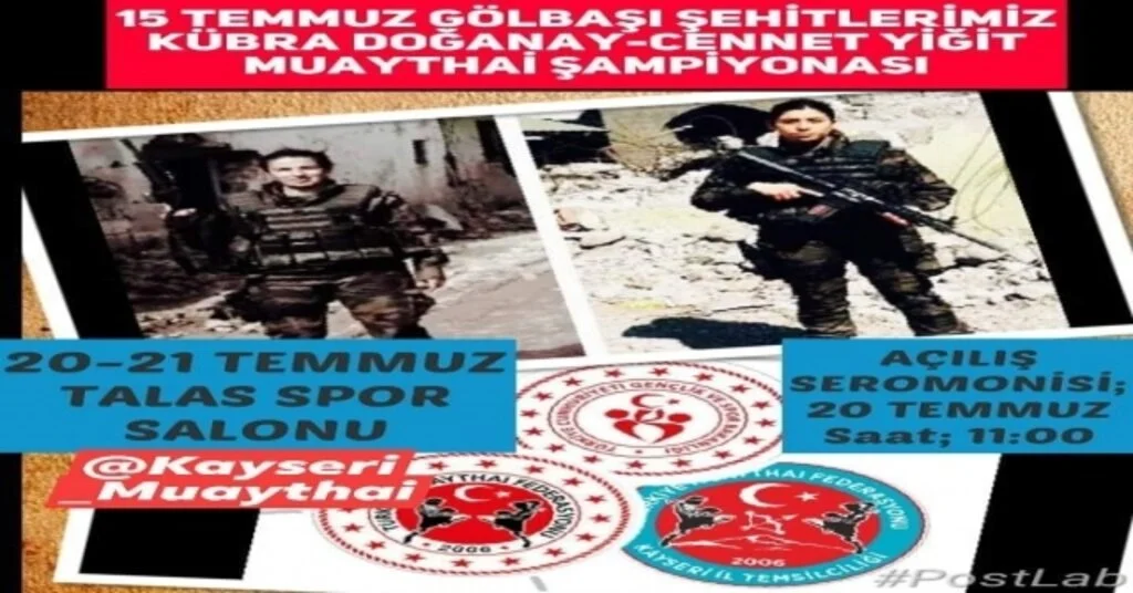 Kübra Doğanay Ve Cennet Yiğit Muaythai Şampiyonası 20-21 Temmuzda Yapılacak