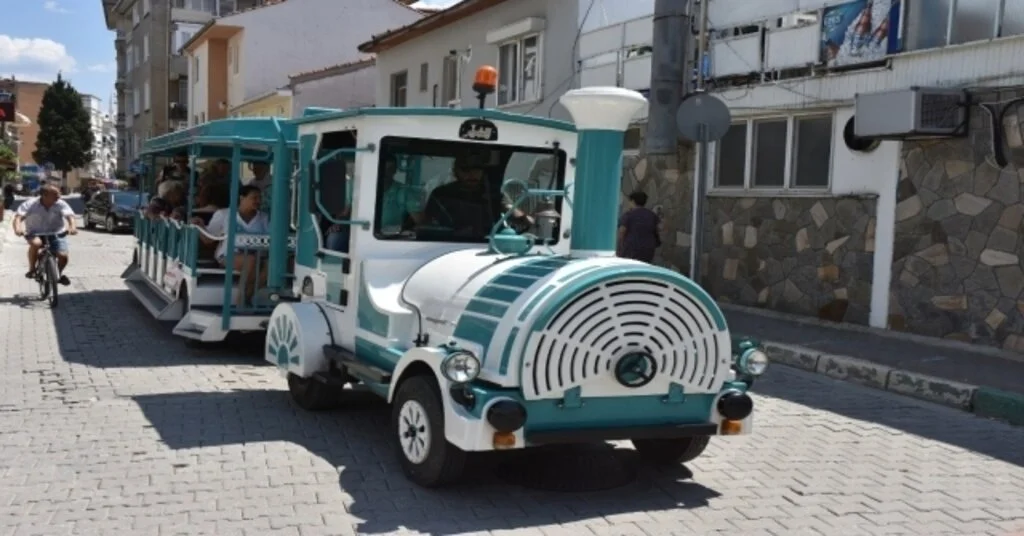 Kumlada Gezi Treni Hizmete Başladı