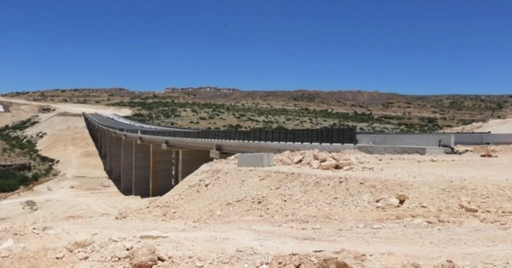 Kuzey Antep Yolu Viyadüğünde Son Rötuşlar