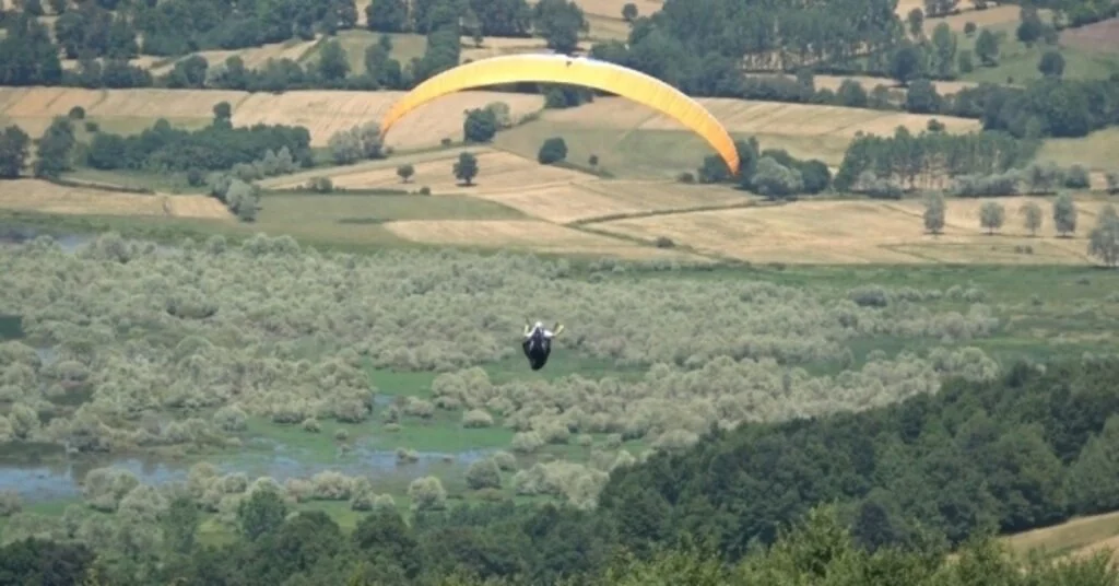 Ladikte Yamaç Paraşütü Etkinliği