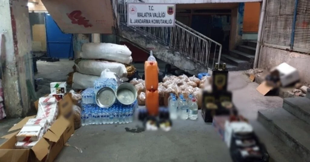 Malatyada Bin 50 Litre Kaçak İçki Ele Geçirildi