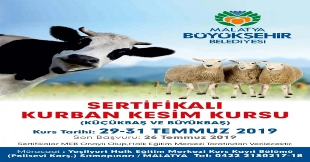 Malatyada Kurban Kesim Kursu