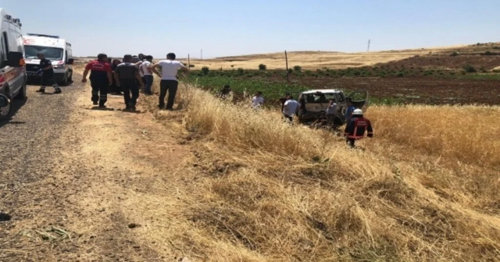 Mardinde Trafik Kazası: 2 Yaralı