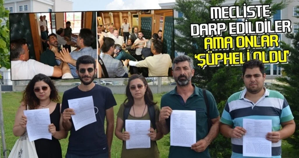 MECLİSTE DARP EDİLDİLER AMA ONLAR 'ŞÜPHELİ OLDU'