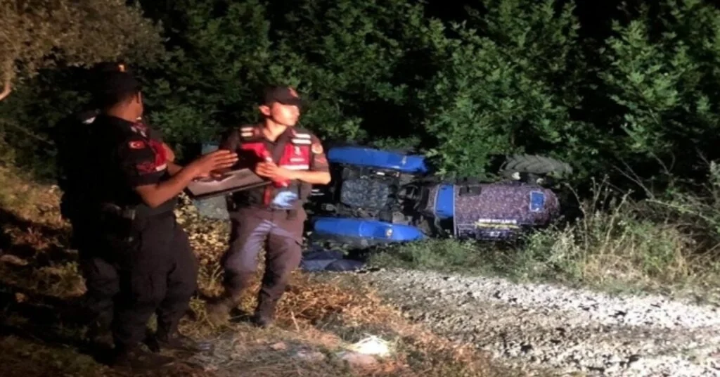 Menteşede Traktör Kazası: 1 Ölü