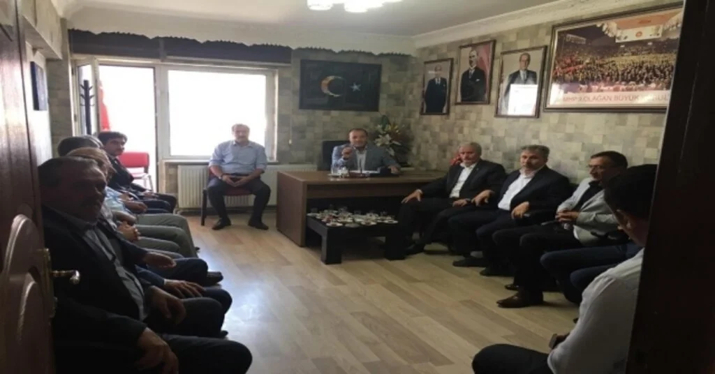 Mhp Erzurum İl Başkanı Karataş İstişare Toplantısına Katıldı