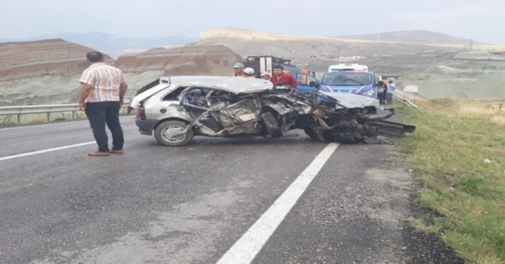 Nallıhanda Trafik Kazası; 1 Yaralı