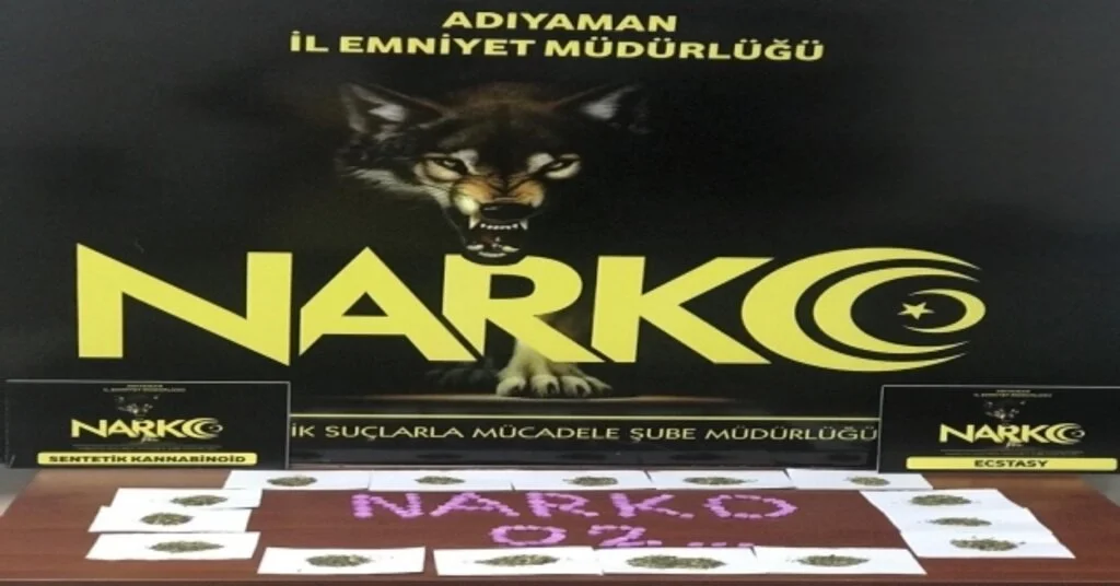 Narkotik Ekipleri Uyuşturucu Hap Ele Geçirdi